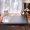 Dacasso Black Leather Side-Rail Desk Pad/Desk Protector, 38" x 24" PR-1025 - alternate 8